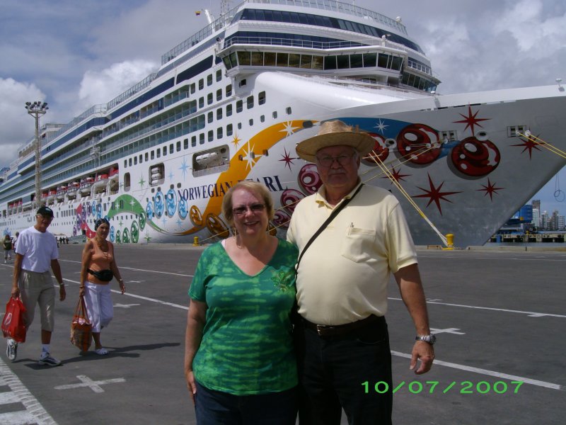 Dave and Jean in Cartagena