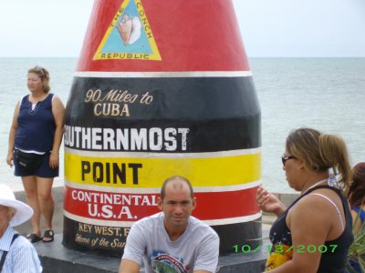 90 miles to Cuba -- Key West