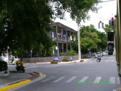 Key West street scene
