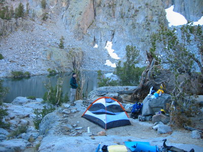 Getting Ready to Pack up and Hike Out