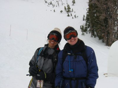 Sandy and Cynthia in Jackson Hole