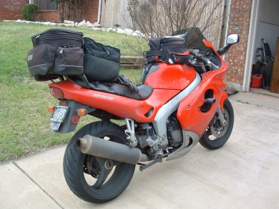 Home, dirty bike