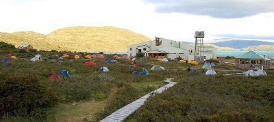 Camping, Refugio Pehoe
