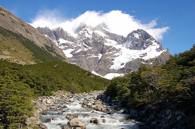 Cerro Paine Grande, Cumbre Principal, (3.050 m.)