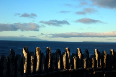 Fuerte Bulnes, Vista al Estrecho de Magallanes