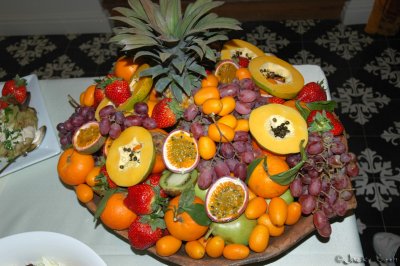 Plate of fruits