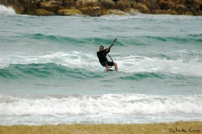 Kite Surfing.