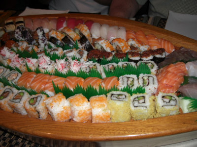 Sushi - Assorted kinds