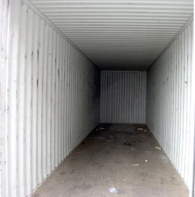 In side a container 40'