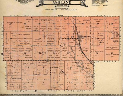 Ashland Township Map