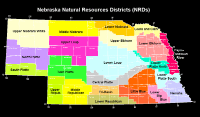 Nebraska Natural Resources Districts NRDs