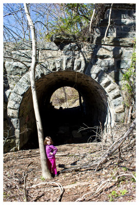 Old tunnel on the trail