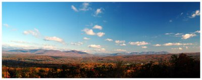 Catskill Roadside Panorama