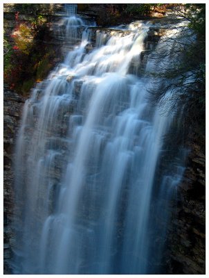 Verkerderkill Falls Closeup