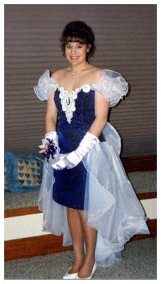 The dress, circa 1992