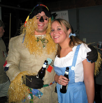 Scarecrow and Dorothy