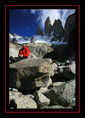 Steve and The Torres del Paine