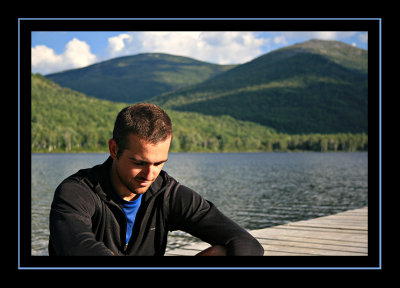 Steve at South Branch Pond