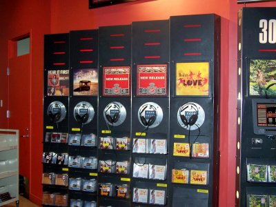 Virgin Megastore:
Here & Now available on a listening booth.