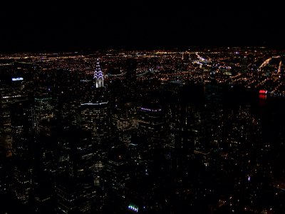 View from The Empire State Building:
Chrysler Building