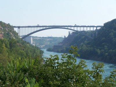 Lewiston Bridge...O Canada...Love That Backed Up Traffic Coming Into the US