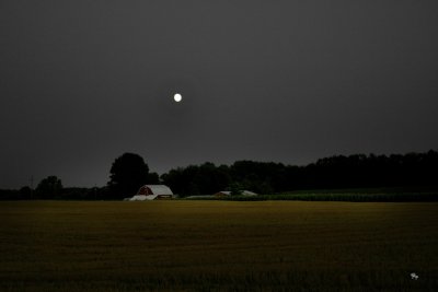 March 24 - Farm by Moonlight