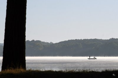 Sept. 28, 2007 - Fisherman in the morning mist
