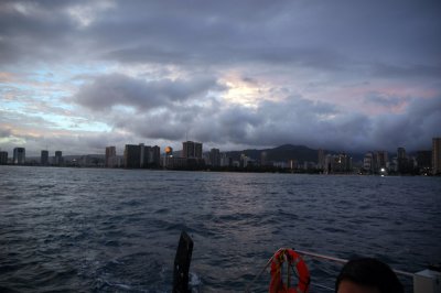 Waikiki waterfront
