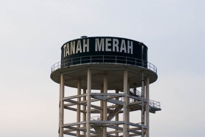 The Malaysian town of Tanah Merah, it's not close to Singapore incase you are wondering