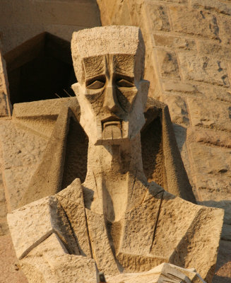 Faces of Sagrada Família