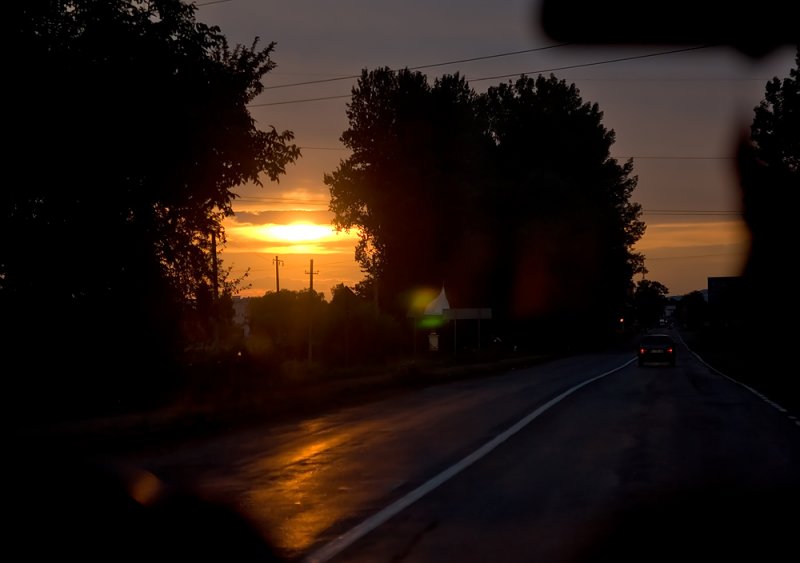 Drivers Sunset