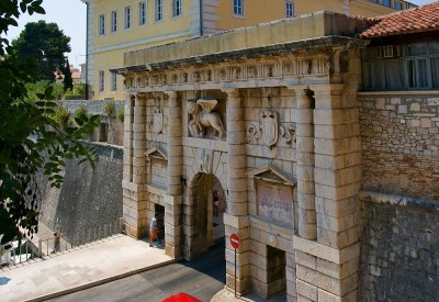Land Gate In Zadar