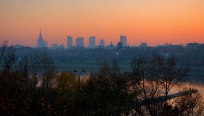 Nightfall Over Warsaw