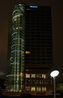 Hotel Westin At Night