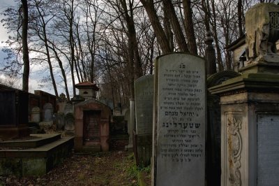 Jewish Cemetery In Warsaw