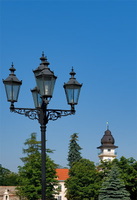 Lantern With Town Hall