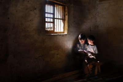 Yunnan-A corner at classroom