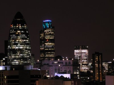 Gherkin by night