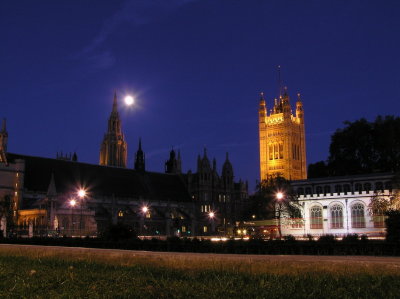 Westminster by night