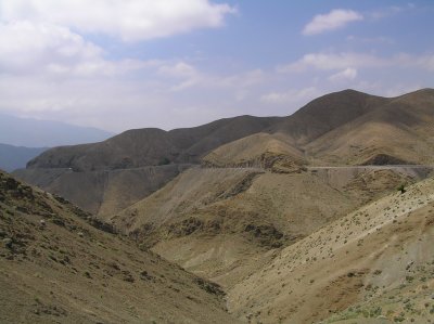 Tizi n'Tichka road looking north-west