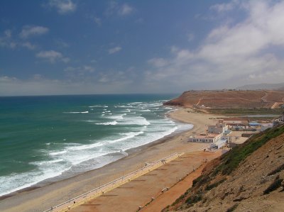 beach in Sidi Ifni