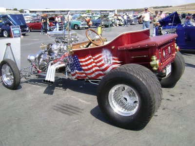 Patriotic Model T Hot Rod