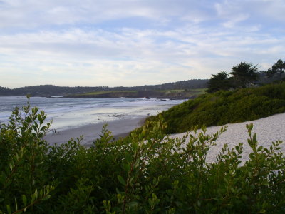 View of Pebble Beach links