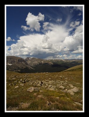 Rocky Mountain Skies in Blue