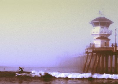 Foggy Surf