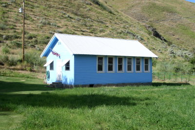 Erecison's little blue school house