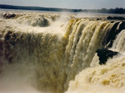 Devil's throat at Iguazu Falls