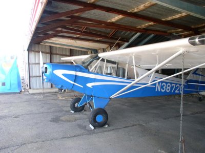 Blue kit plane