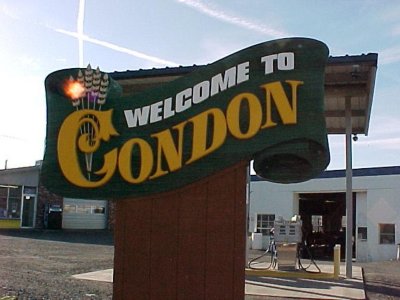 Condon, Oregon - Center of the Universe..
