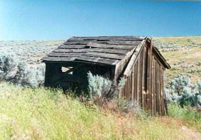 Standing shed.